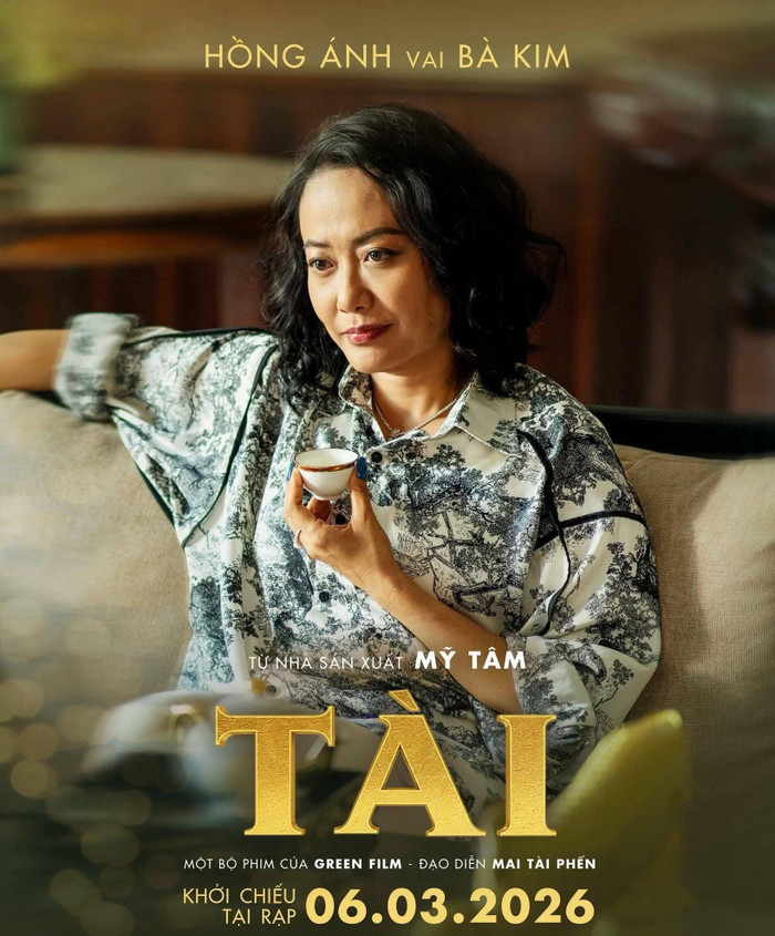 Hồng Ánh vào vai Bà Kim trong phim Tài. - Ảnh: NSX