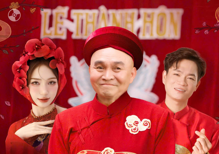 Ca khúc nhạc phim có sự tham gia của Hòa Minzy, nghệ sĩ Xuân Hinh và Tuấn Cry trong Lão Ông Cưới Vợ. - Ảnh: NSX