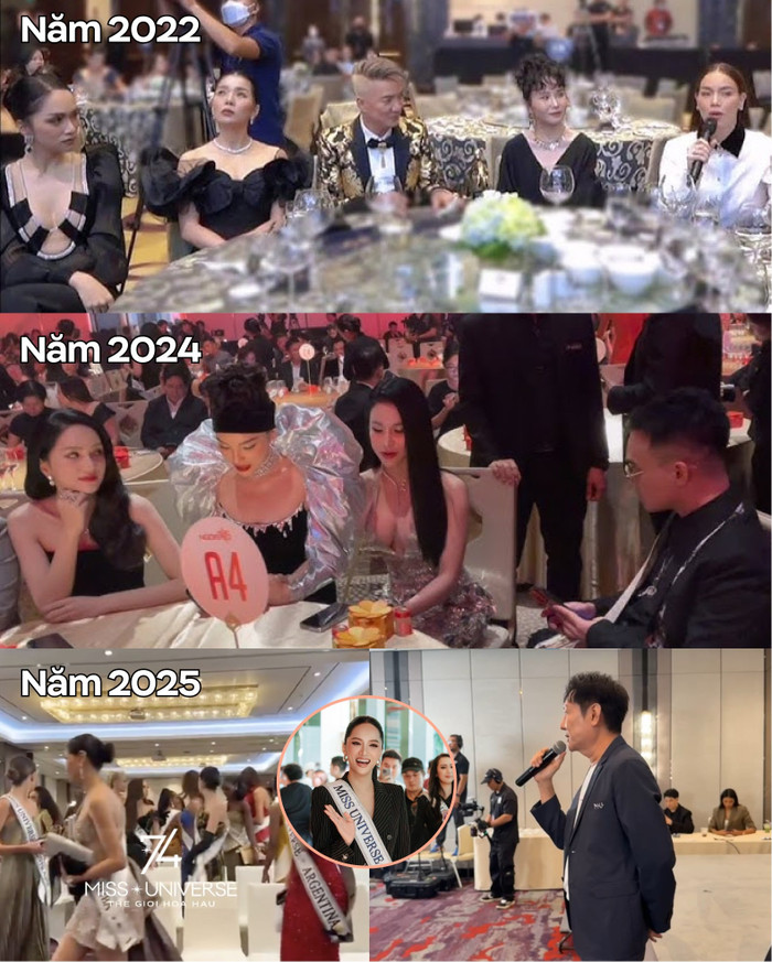 Nhiều netizen hài hước gọi Hương Giang là 'chứng nhân lịch sử' vì có mặt tại nhiều sự kiện chấn động của showbiz.