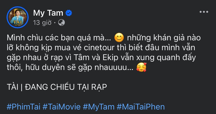 Mỹ Tâm làm điều bất ngờ trong đêm khi TÀI chạm mốc 60 tỷ Ảnh 1