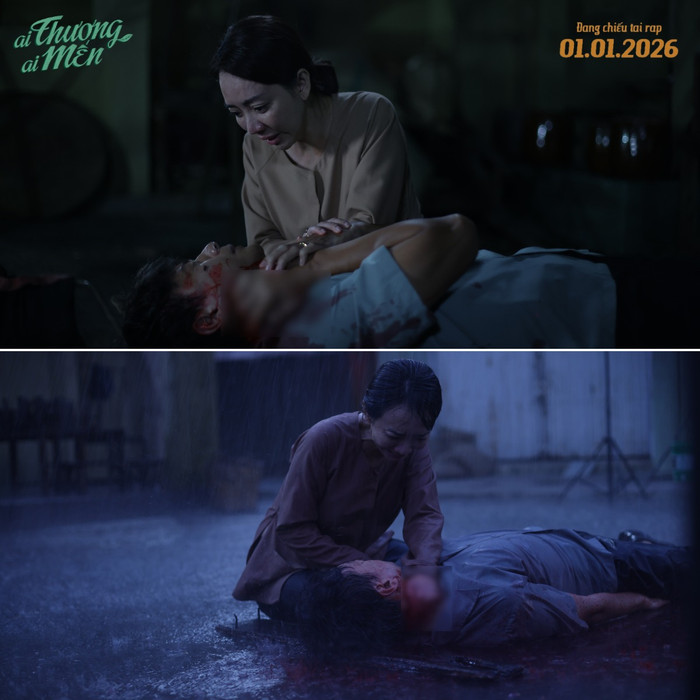 Các phân đoạn cảm xúc do chính Thu Trang thủ vai trong Ai Thương Ai Mến. - Ảnh: FBNV