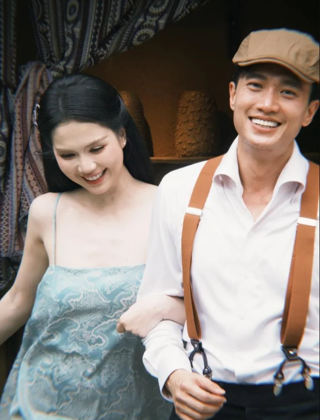 Quốc Trường và Ngọc Trinh thời gian gần đây khiến mạng xã hội xôn xao vì những khoảnh khắc thân mật.&nbsp;