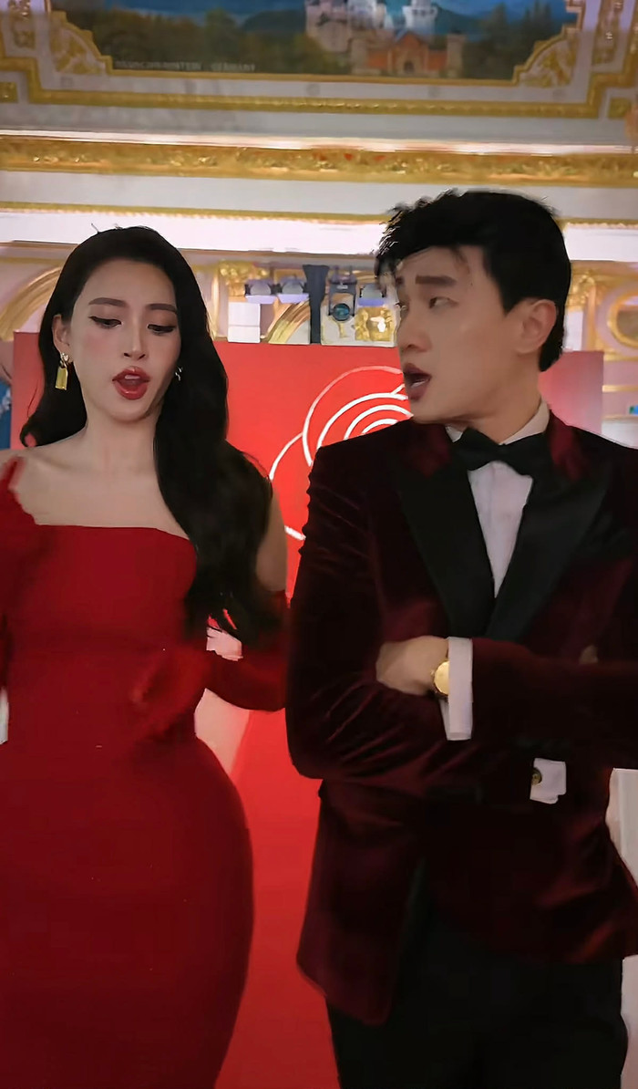 Nhiều khán giả bày tỏ sự thích thú trước khoảnh khắc của cả hai.