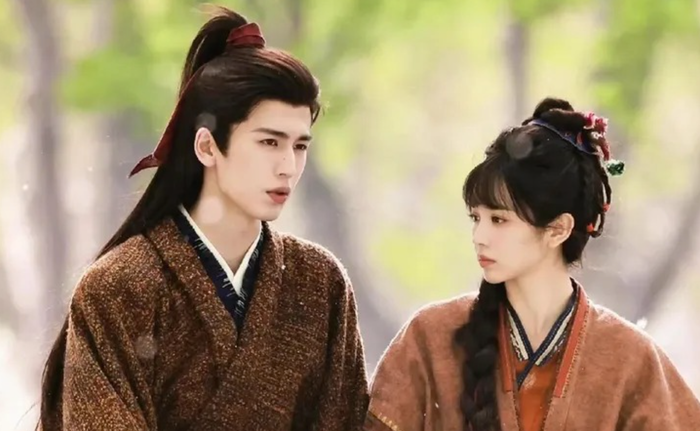 Tạo hình của cả hai trong Trục Ngọc đang gây bão mạng xã hội. - Ảnh: Sohu