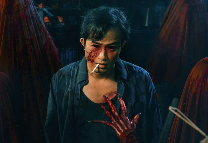 Đoạn video cho thấy hình ảnh khác xa màn ảnh của Doãn Quốc Đam.