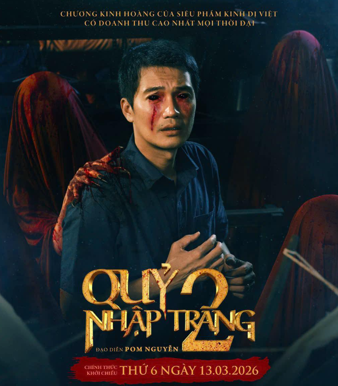 Sự trở lại của Quang Tuấn trong Quỷ Nhập Tràng 2 đang nhận được nhiều sự mong đợi từ khán giả.