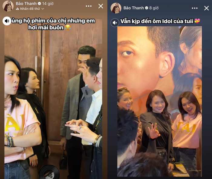 Phút 'lơ đễnh' và màn quay xe kịp thời của Bảo Thanh được cô nàng chia sẻ - Ảnh: Chụp màn hình