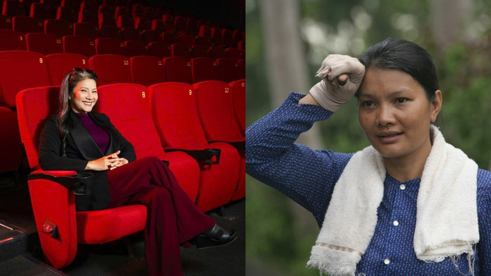 Kiều Trinh được mệnh danh là 'người đàn bà di sản' của điện ảnh Việt khi sở hữu vẻ ngoài mộc mạc đậm chất miền Tây&nbsp;