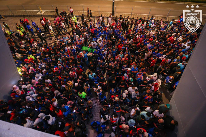 Chiến tích của Johor Darul Ta’zim FC tại AFC Champions League Elite 2025/26 khiến người hâm mộ Malaysia vô cùng phấn khích, dù có 3 cầu thủ nhập bị FIFA cấm. Ảnh: JDT