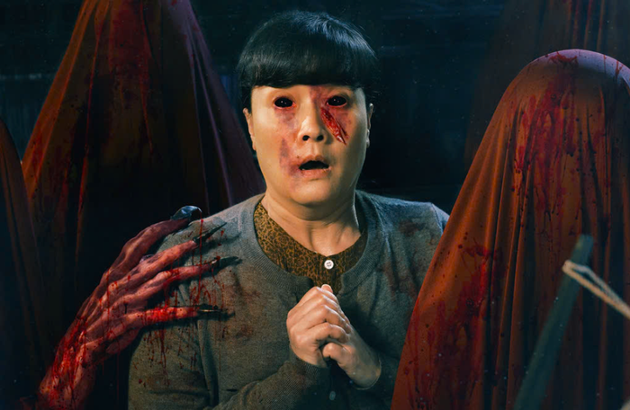 Trong Quỷ Nhập Tràng 2, Vân Dung đảm nhận vai dì Hồng.