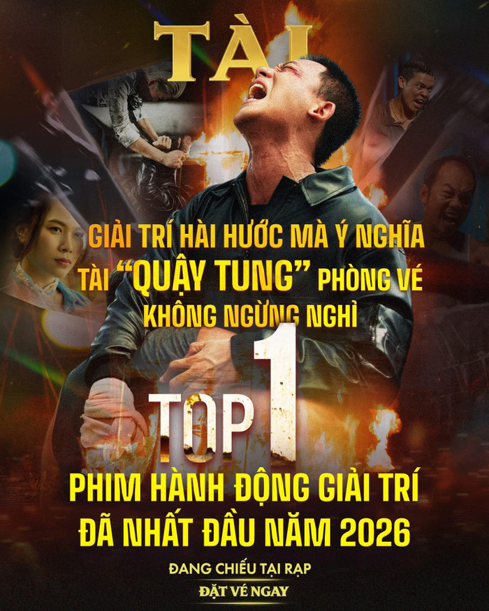 Bộ phim đạt Top 1 phim hành động giải trí đáng xem nhất đầu năm 2026. - Ảnh: NSX