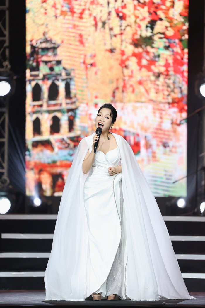 Diva Mỹ Linh bật khóc trên sân khấu Ảnh 6