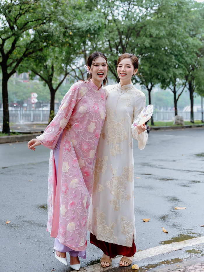 Kỳ Duyên được nhận xét trở nên vui vẻ, hạnh phúc hơn từ khi thân thiết với Thiên Ân. Ảnh: IGNV