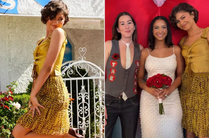 Chiếc nhẫn vàng trên tay Zendaya làm dấy lên tin đồn cô đã bí mật kết hôn với Tom Holland