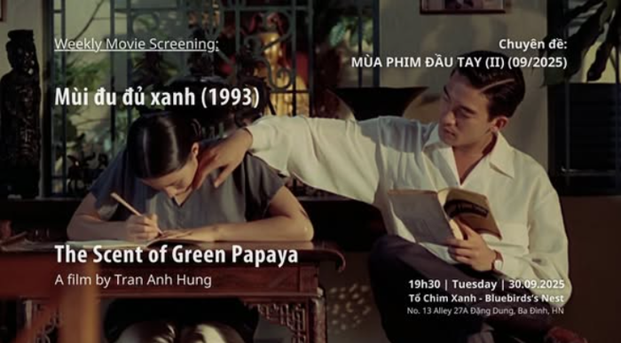 Mùi đu đủ xanh (1993), tác phẩm đưa điện ảnh Việt lần đầu tiên vào danh sách đề cử Oscar