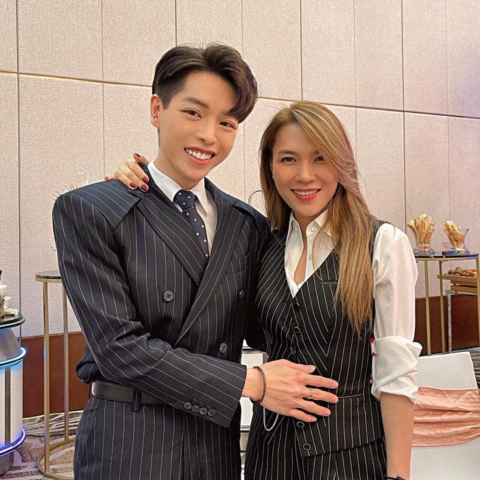 Đức Phúc luôn dành tình cảm đong đầy dành cho Mỹ Tâm. Ảnh: FBNV