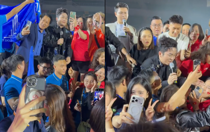 Tùng Dương bị 'bao vây' trên sân khấu Ảnh 2