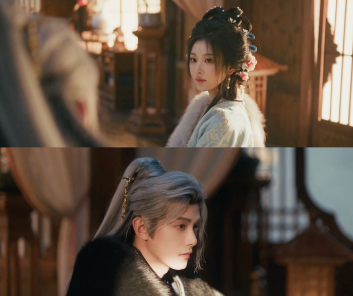 Trong Trục Ngọc, Khổng Tuyết Nhi vào vai Du Thiển Thiển, Đặng Khải trong vai Tề Mân.