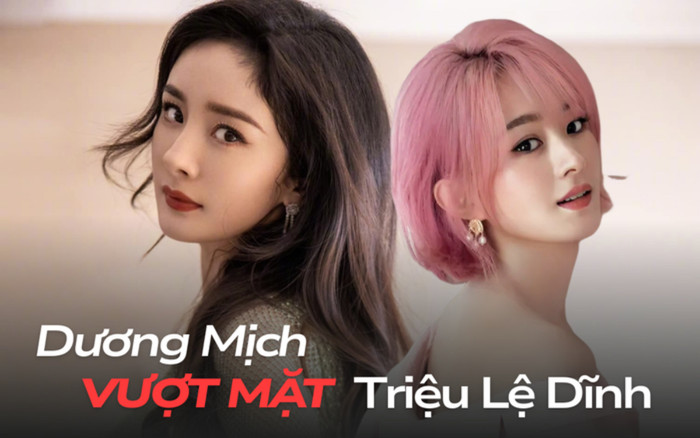 Dương Mịch có một năm thành công bỏ xa Triệu Lệ Dĩnh.