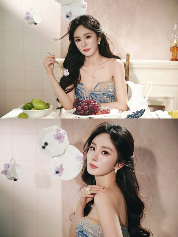 Dương Mịch đại thắng cùng Sinh Vạn Vật (Ảnh: Weibo).