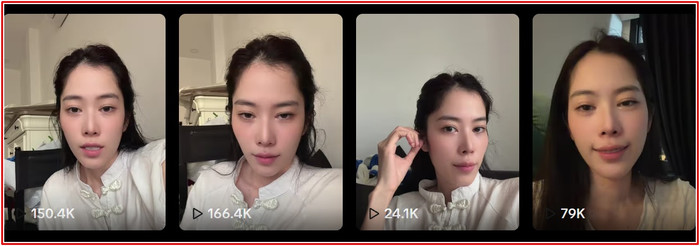 Nam Em liên tục chia sẻ những đoạn video với trạng thái bất ổn hậu chia tay.