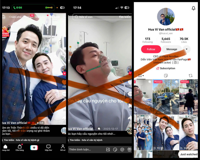 Hứa Vĩ Văn cảnh báo tài khoản mạng xã hội đã giả mạo anh nhằm trục lợi.&nbsp;