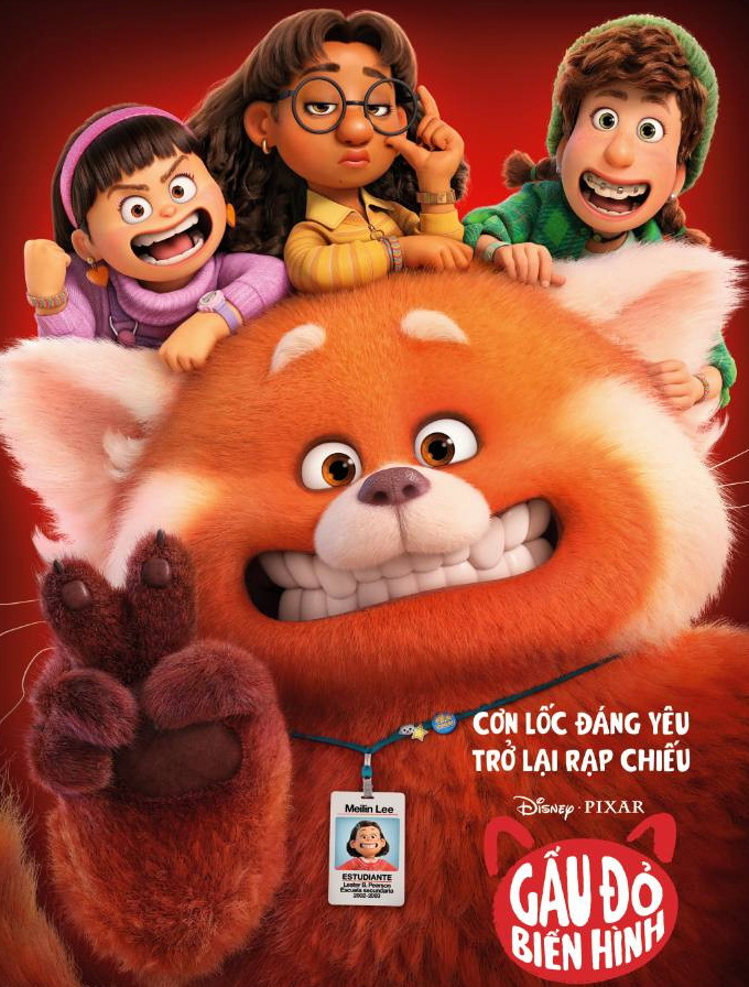 Bộ phim hoạt hình Turning Red.