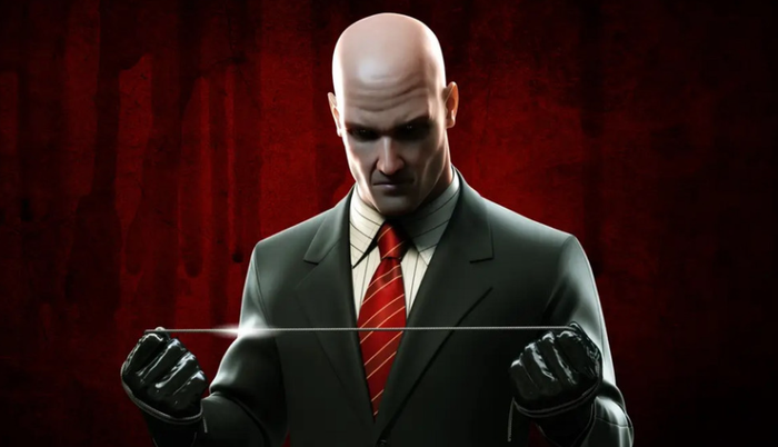 Nhân vật đặc vụ 47 trong game Hitman, biểu tượng của dòng game sát thủ nổi tiếng