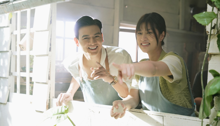 Tạo hình của Thiên Ân trong dự án Nụ Hôn Bạc Tỷ. - Ảnh: NSX