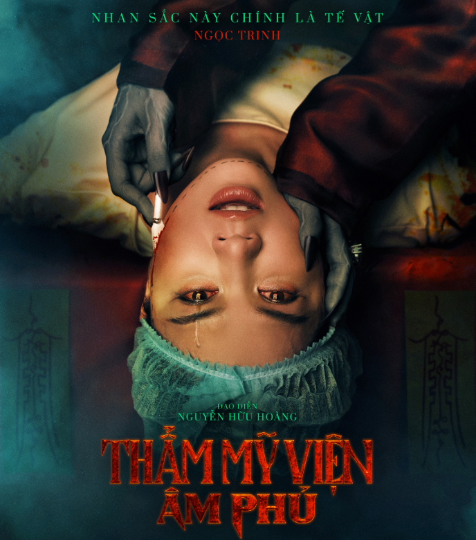 Ngọc Trinh quay lại điện ảnh với Thẩm mỹ viện âm phủ.