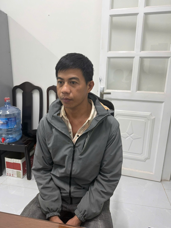 Đối tượng Huỳnh Nhơn tại cơ quan điều tra.&nbsp;