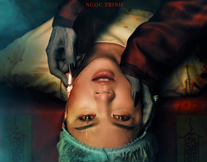 Ngọc Trinh vừa công bố trở lại màn ảnh rộng với dự án điện ảnh Thẩm Mỹ Viện Âm Phủ (Ảnh: FBNV).