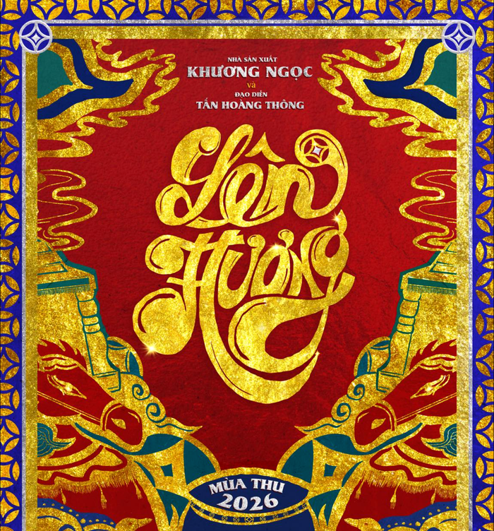 Poster đầu tiên của dự án Lên Hương mang màu sắc văn hoá tâm linh khiến khán giả không khỏi tò mò. - Ảnh: NSX