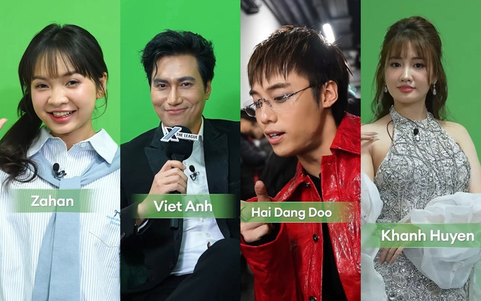 Đội hình của team Việt Nam tại X THE LEAGUE.