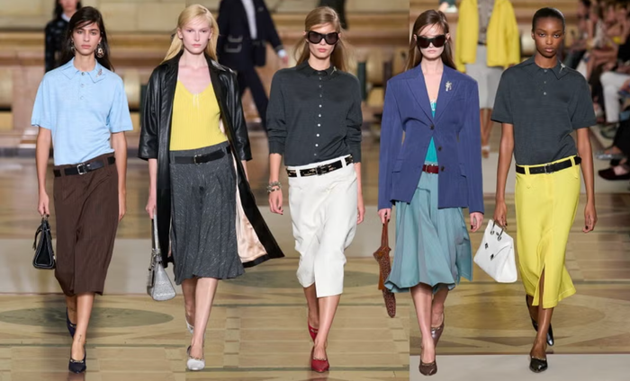 Bộ sưu tập Xuân/Hè 2026 của Tory Burch. Ảnh: Launchmetrics