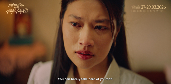 Phân cảnh cảm xúc của Thiên Ân gây chú ý trên mạng xã hội