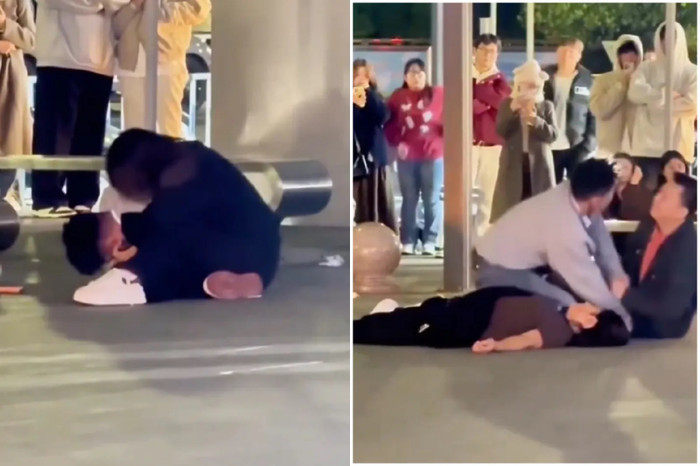 Bắt quả tang chồng ngoại tình giữa đường, người vợ ngã gục tại chỗ khi 'tiểu tam' lộ diện Ảnh 1