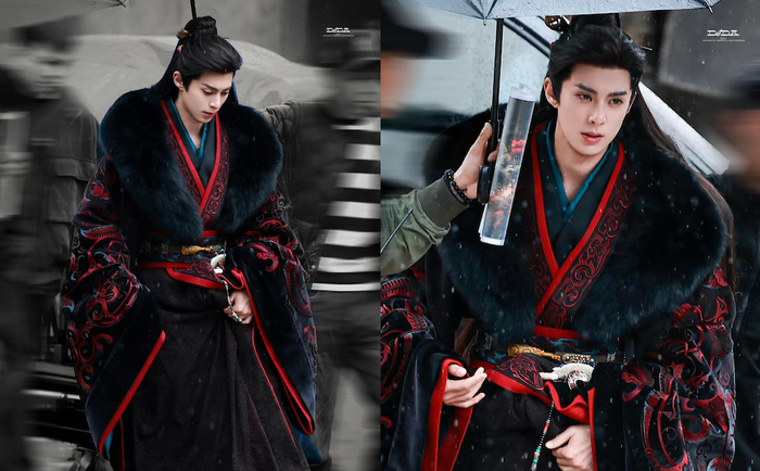 Tạo hình Vương Hạc Đệ trong phim mới ngay lập tức thu hút sự chú ý từ khán giả.