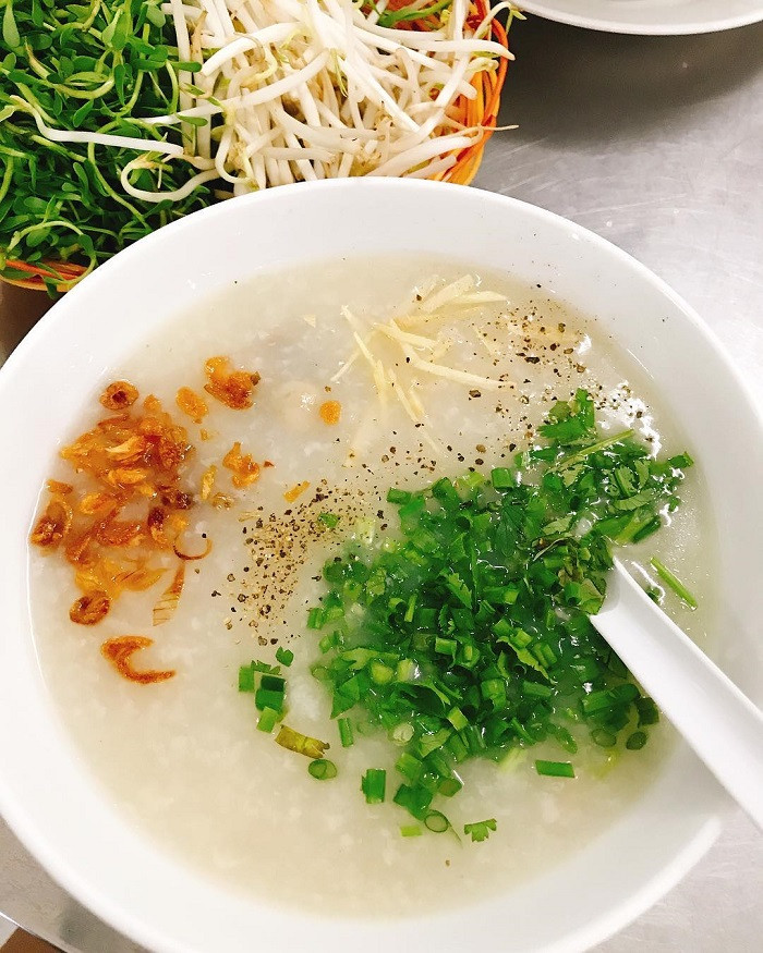 Cháo ám - món ăn vừa lạ vừa thú vị ở Trà Vinh.