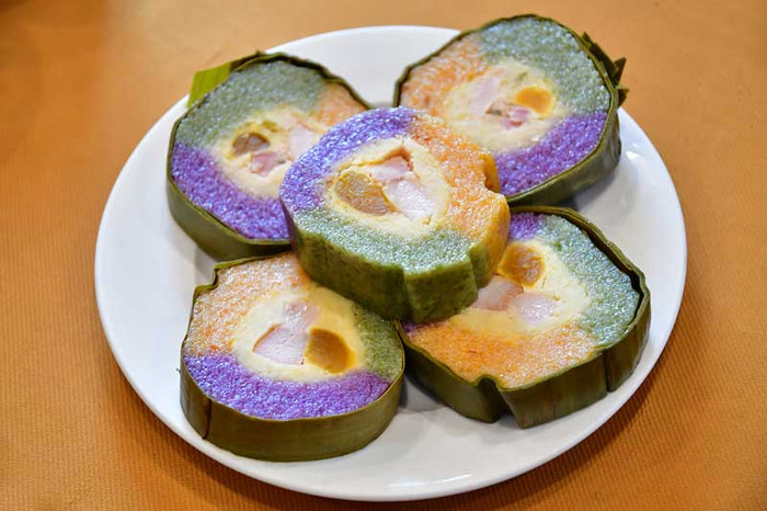 Bánh tét Trà Cuôn.