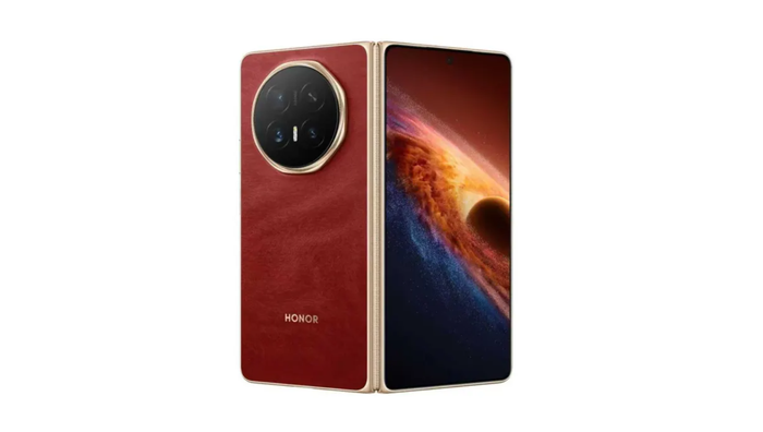 Honor Magic V6 là mẫu điện thoại thông minh màn hình gập mới nhất của công ty công nghệ Trung Quốc, ra mắt vào tháng 3 năm 2026, nhằm cạnh tranh trực tiếp với Samsung. Ảnh: Honor