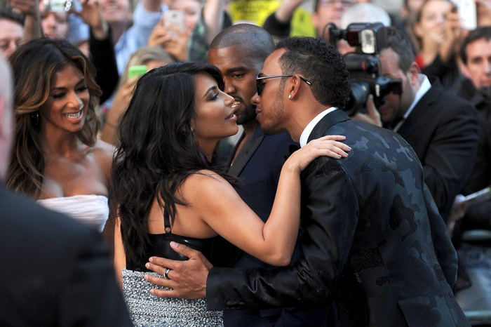 Kim Kardashian và tay đua F1 từng là bạn bè trước khi quyết định hẹn hò. Ảnh: B2767