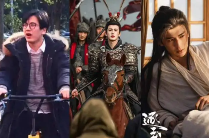 Hình ảnh Trương Lăng Hách thời còn đi học với ngoại hình khác biệt. - Ảnh: Sohu