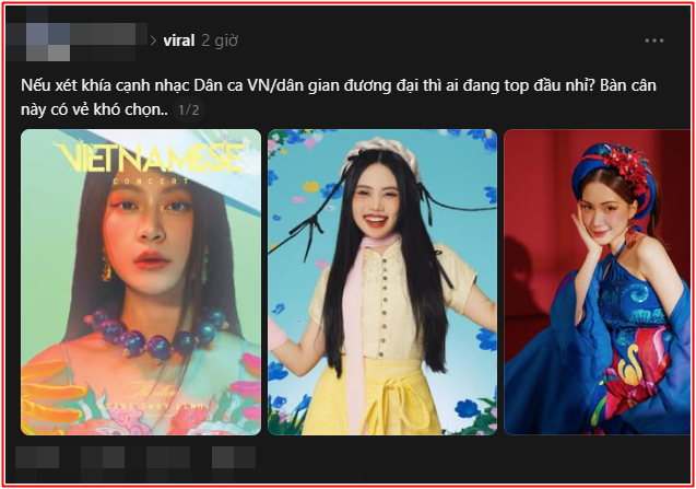 Hoàng Thùy Linh 'out trình' Hòa Minzy và Phương Mỹ Chi? Ảnh 1