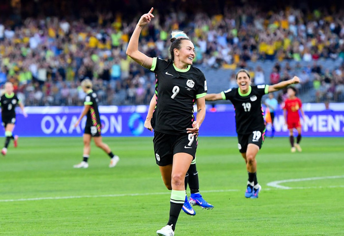 &nbsp;Australia bước vào trận chung kết AFC Women’s Asian Cup Australia 2026 với sự tự tin cao. Ảnh: AFC