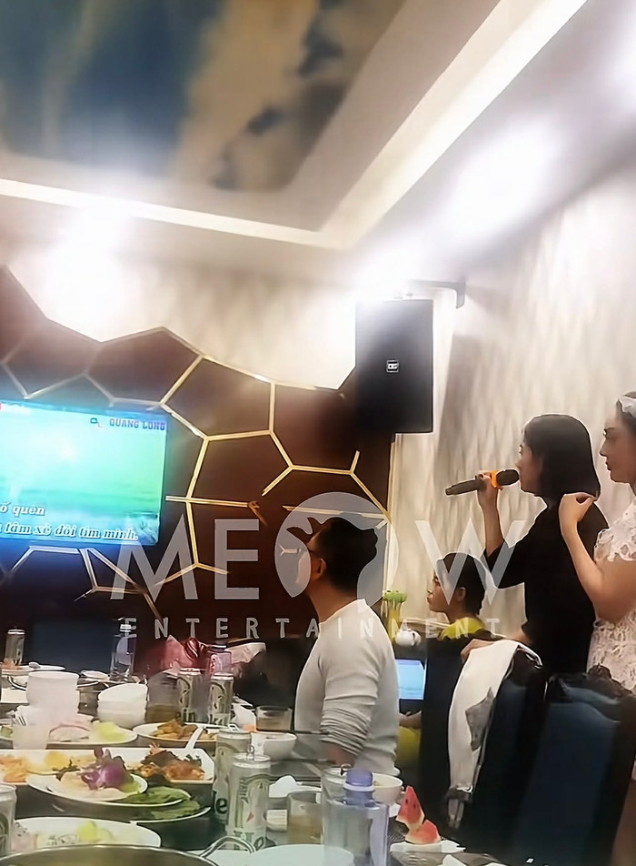 Lê Phương và Lâm Khánh Chi từng xúc động khi hát Còn Thương Sắc Hoa Chung Tình, ca khúc gắn với giọng ca của Quý Bình. (Ảnh chụp màn hình từ TikTok Meow Entertainment)