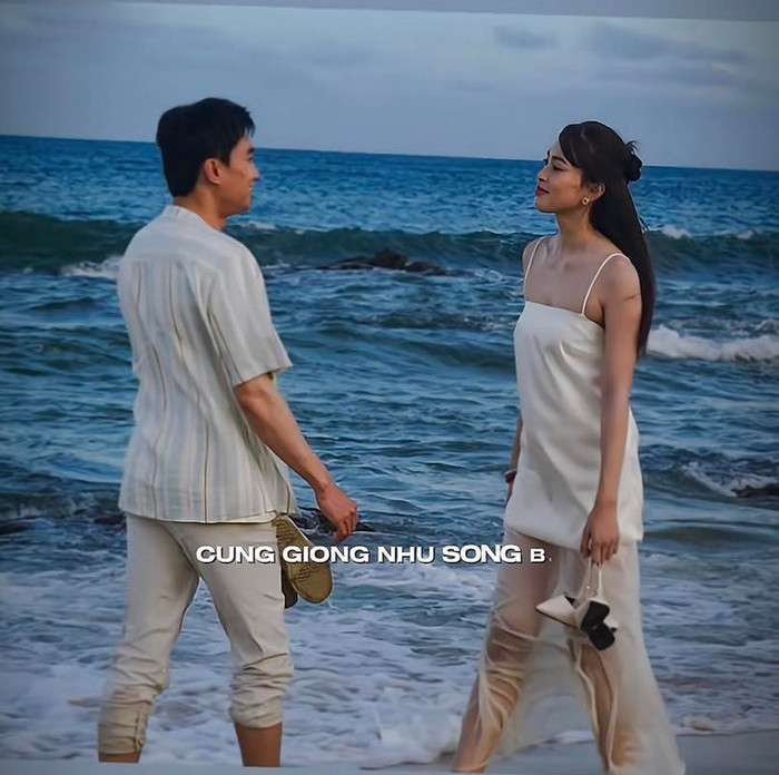 Tiểu Vy chia sẻ khoảnh khắc lãng mạn bên Quốc Trường.