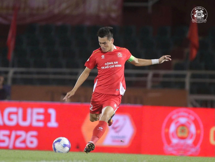 Tiến Linh đã có 4 bàn ở mùa giải năm nay. Ảnh: CLB CA TP.HCM