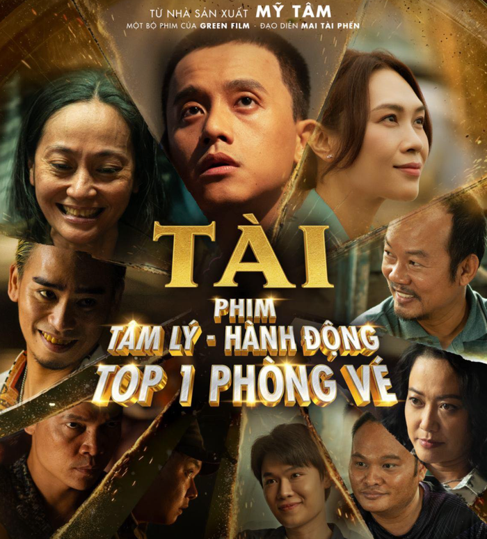 Phim Tài còn xác lập vị thế Top 1 phim hành động ăn khách nhất đầu năm 2026 bên cạnh doanh thu 100 tỷ đồng. - Ảnh: NSX