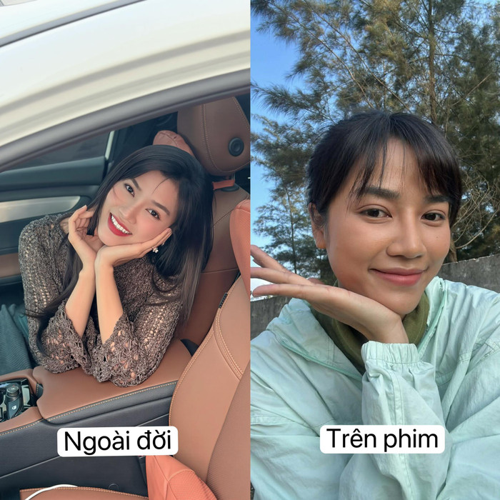 Nhan sắc đời thường của nữ diễn viên Anh Đào đang gây sốt màn ảnh nhỏ (Ảnh: FBNV).